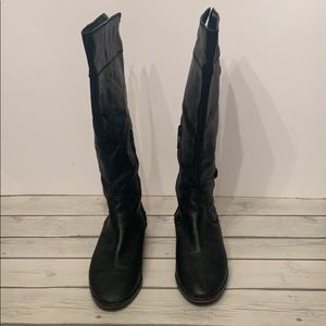 Arturo Chiang Black Boots Sz 7.5